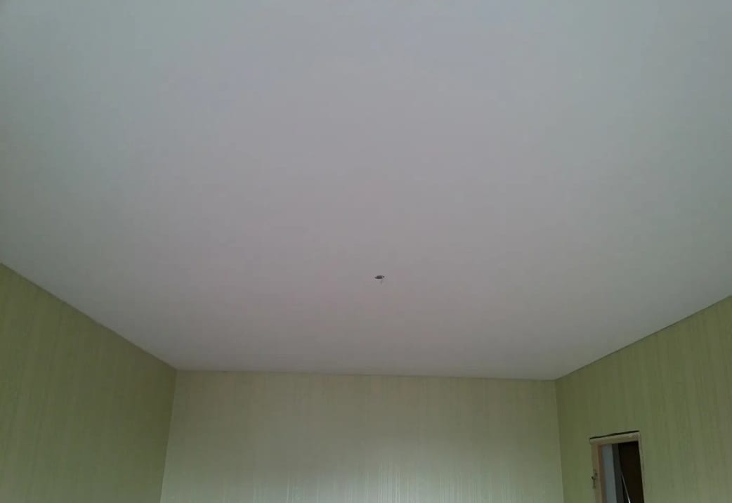 Монтаж натяжного потолка в спальню (квартира) 12 м2 по адресу: г. Домодедово, Каширское ш., д.54 фото: 1
